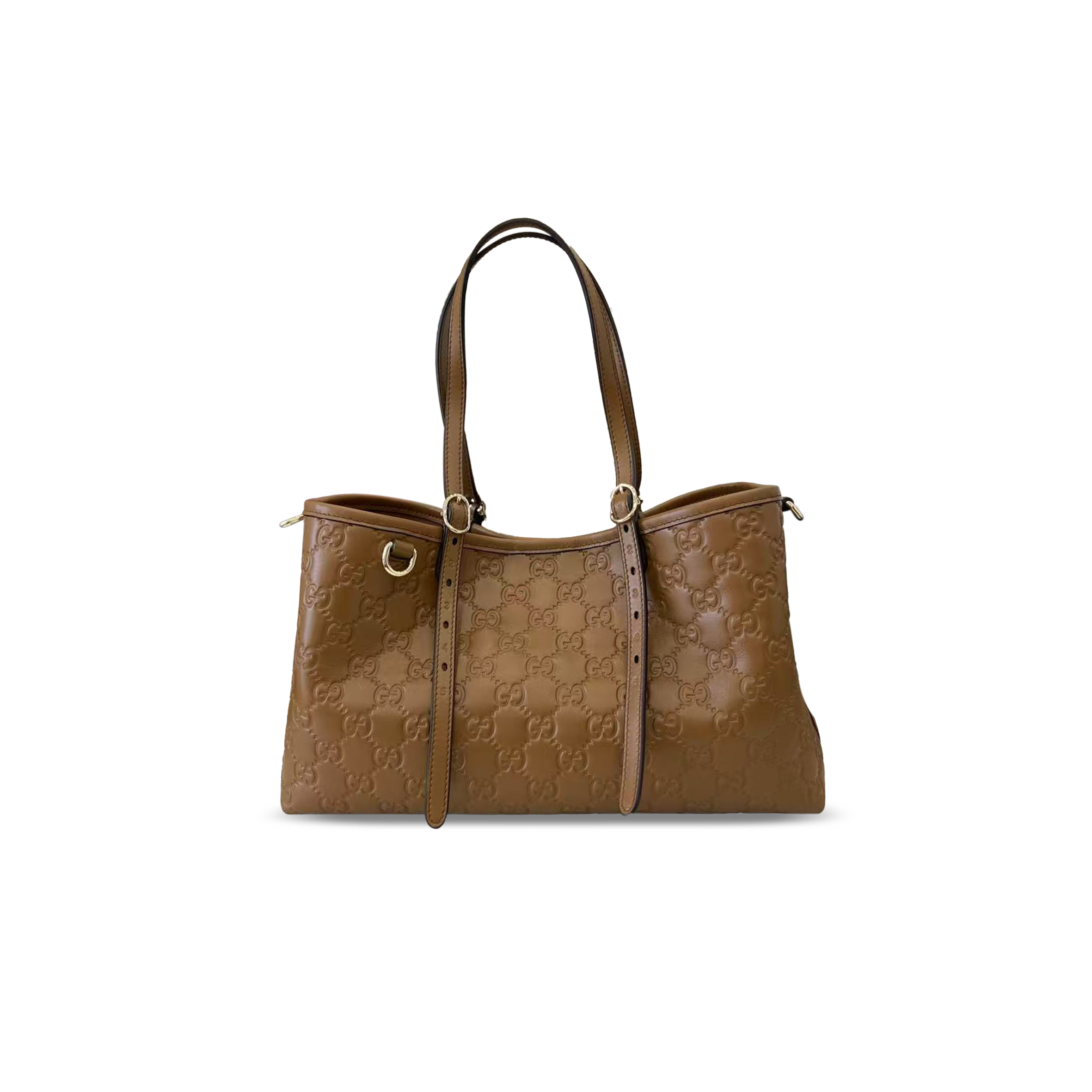 G*u*i gg emblem small tote bag ‎815214 (30*18*11cm)